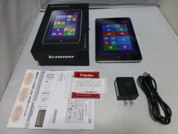 lenovoタブレットMiix 2 8 59399891 64GBジャンク品 office欠品