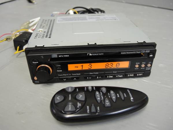 難◎ナカミチNakamichi☆レシーバーCDプレーヤーCD-500☆