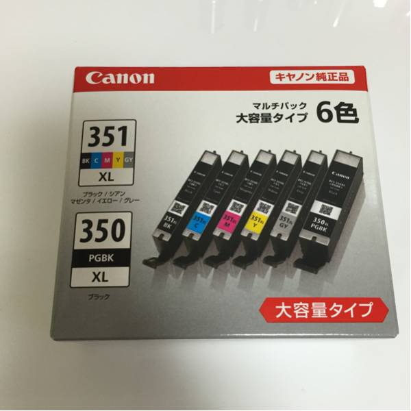 Canon純正インク BCI-351XL+350XL/6MP BCI-351XL+350XL/6MP 新品