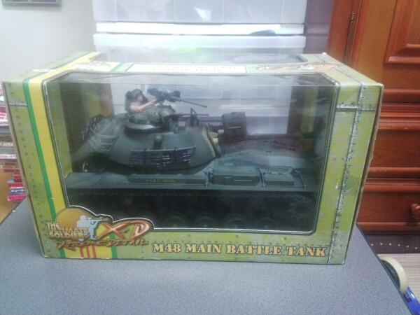 レア 21stCENTURYTOYS 1/18 M48A3 パットン 中古品 【公式通販】