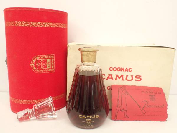 カミュ バカラ デキャンタ 古酒 未開栓 同梱不可 カミュ CAMUS バカラ