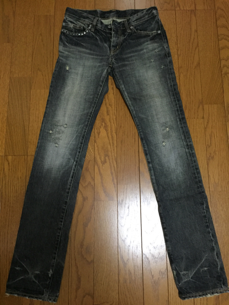 HYSTERIC GLAMOURヒステリックグラマー!デニム！XXSブラック！