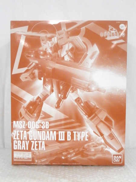MG 1/100 ゼータガンダム3号機B型 グレイ・ゼータ/未組立[梱0.2]