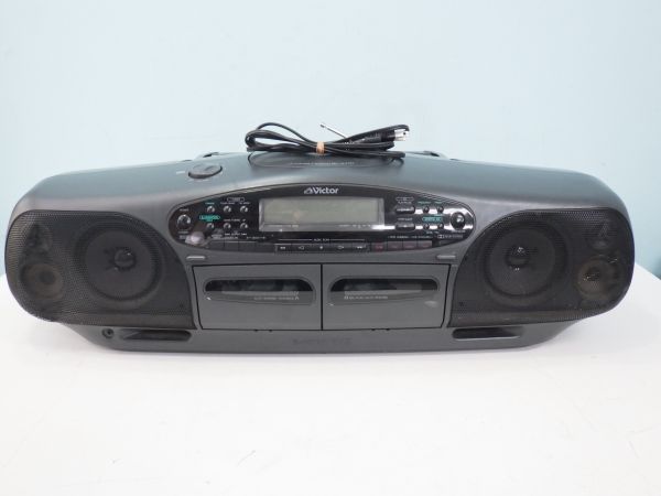動作保証○Victor・ビクター CDラジカセ RC-X770 バブルラジカセ