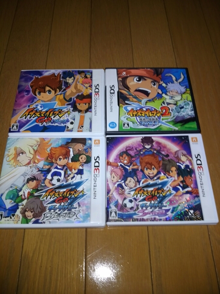3DS イナズマイレブン 4種 任天堂 3DSイナズマイレブンです 【公式通販】