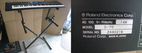シンセサイザー ローランドキーボード キーボード スタンド Roland