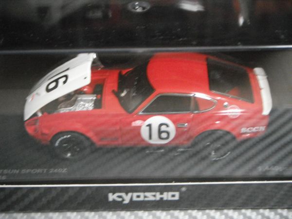 1/43　京商 DATSUN SPORT 240Z no.16　ケース傷あり