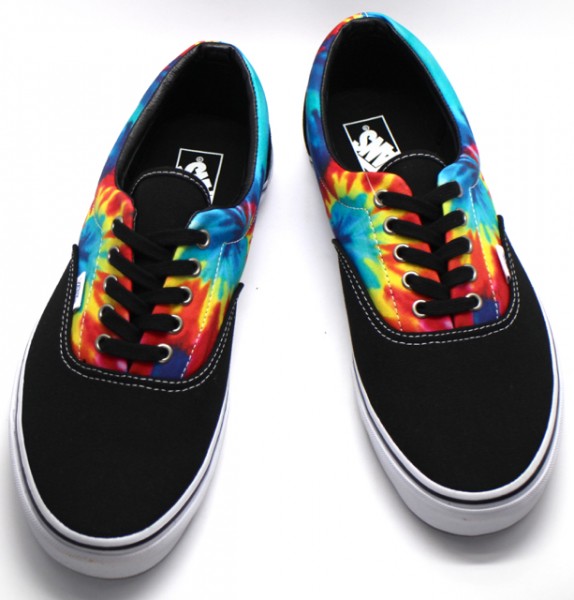VANS バンズ 28.0cm エラ ERA TYEDYE タイダイ BLACK 黒 新品