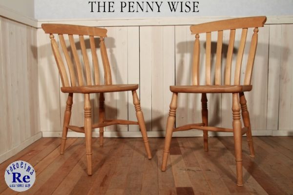 THE PENNY WISE ザ・ペニーワイズ ⁄ スラットバックチェア ストレート 