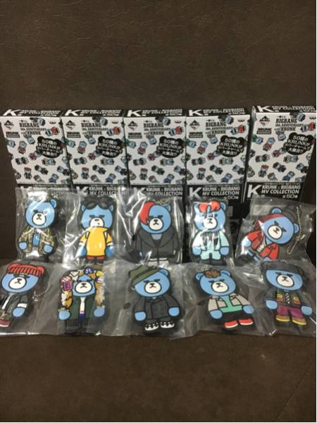 一番くじ BIGBANG 10th KRUNK K賞 G-DRAGON ジヨンセット 全10種