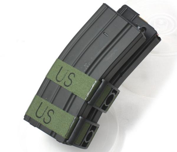 決算■UFCBAMG6984CB　M4用 800連 音感電動ダブルマガジン BK