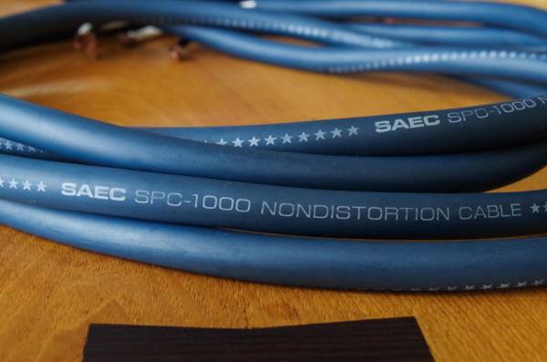 SAEC サエク SPC-1000 スピーカーケーブル 2m × 2本 SAEC SPC-1000