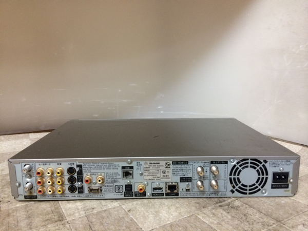 SHARP◇デジタルハイビジョンレコーダー◇DV-AC82◇ジャンク
