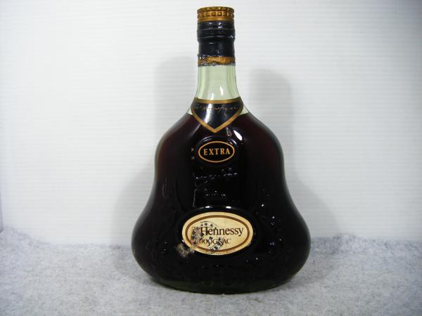 ☆Hennessy/ヘネシー エクストラ コニャック 未開栓 古酒♪ ☆Hennessy/ヘネシー エクストラ コニャック 未開栓 古酒♪