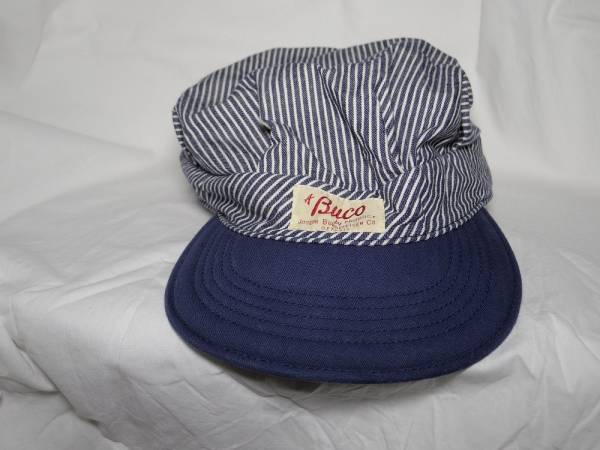 ●BUCO　ワークキャップ　ヒッコリー