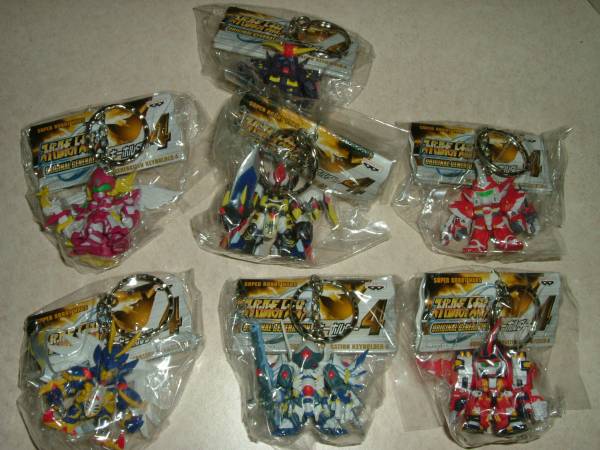 スーパーロボット大戦 OG キーホルダー 第4弾 全7種 フルセット
