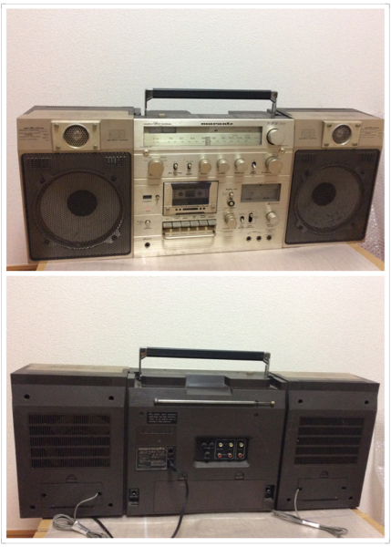 マランツ Marantz 大型ラジカセ CRS-7810 カセットデッキ Yahoo