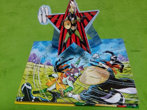 お宝！　ばんそう　ポップえほん　忍者キャプター_2