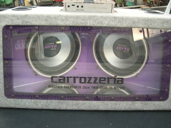 carrozzeria/カロッツェリア/TS-WX2500/ウーハー/アンプ付 carrozzeria