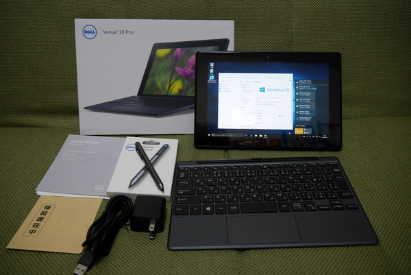 【美品】DELL Venue 10 Pro LTEモデル スタイラスペン 保証残