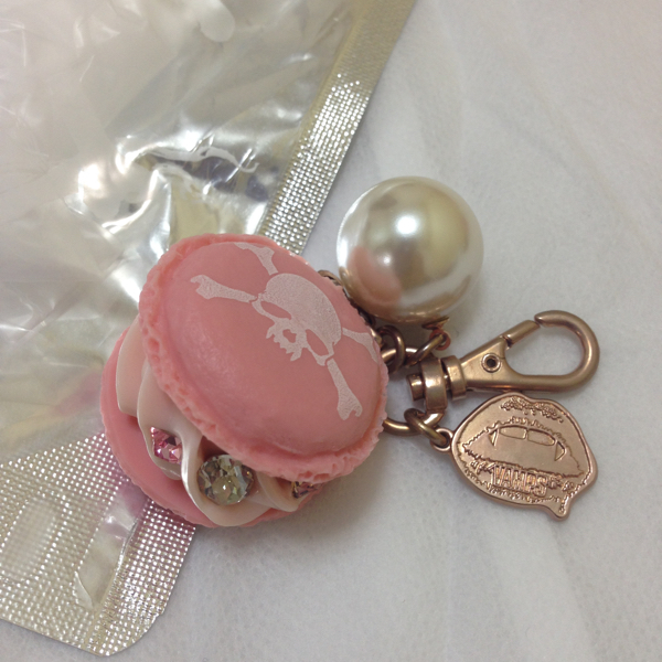 Q-pot VAMPS マカロン バッグチャーム 新品