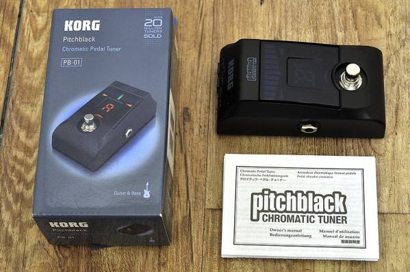 KORG : Pitchblack ペダル式チューナー pitchblack ピッチ コルグ 