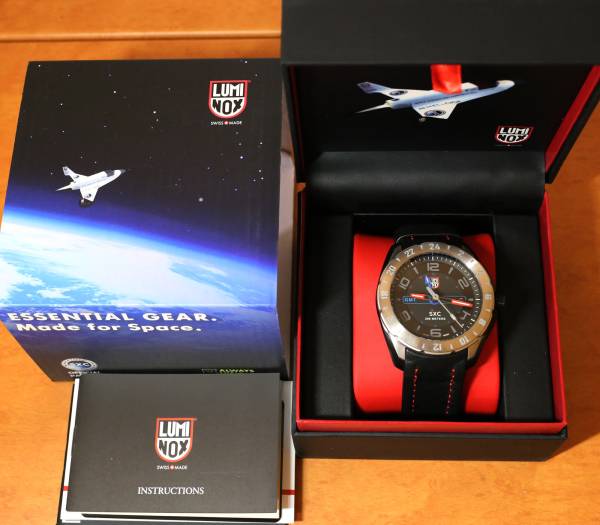最新型中古Luminox 「SXC STEEL GMT 5120 SPACE SERIES」 ＜はじめに