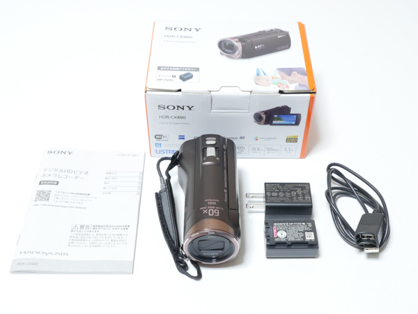 SONY ハンディカム HDR-CX480 ブラウン 美品 SONYハンディカムHDR