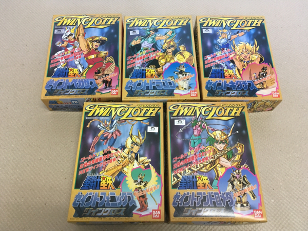 【超希少品】聖闘士星矢 ツインクロス・ゴールドバージョン セイントフェニックス 聖闘士星矢 ツインクロス ゴールドバージョン 26～30 セット 聖闘士