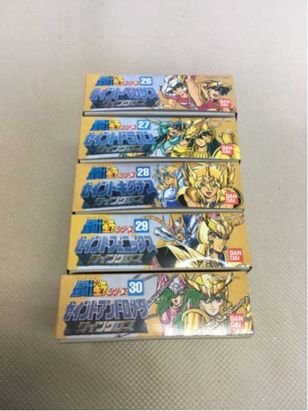 聖闘士星矢 ツインクロス ゴールドバージョン 26～30 セット 聖闘士
