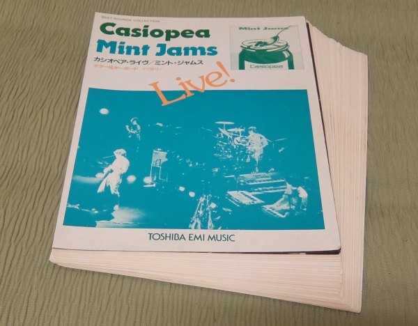 限定SALE，新作登場 裁断済 CASIOPEA カシオペア MINT JAMS 楽譜 譜面 タブ