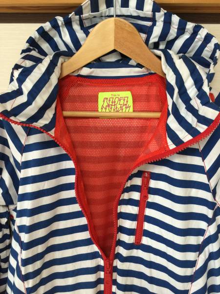 新品【ロデオクラウンズ】ボーダーOUTDOORパーカー★２