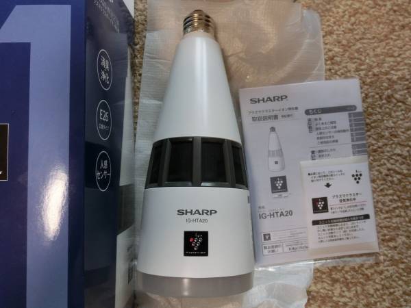 売れ筋日本 シャープ IG-HTA20-W プラズマクラスターイオン発生機 IG