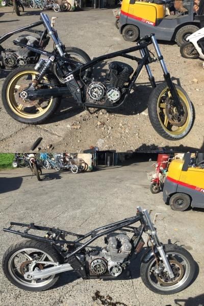 カワサキ ゼファー（ZR400C） 部品取り車 2台セット ZEPHYR（ZR400C