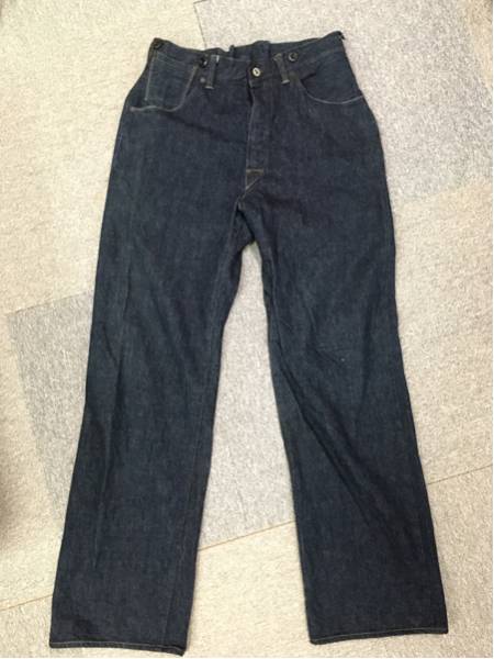 美品 OLD JOE オールドジョー デニム サスペンダー DENIM
