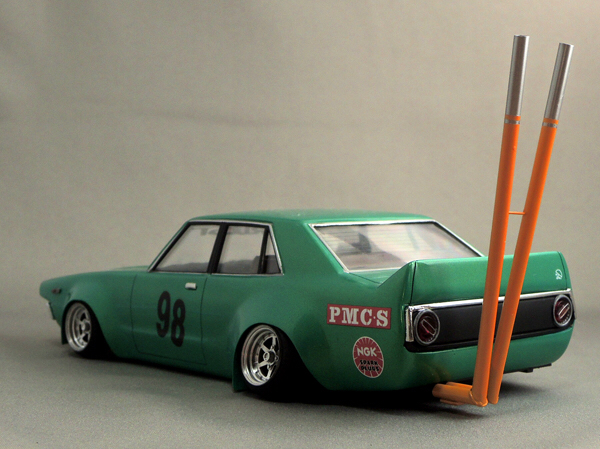 アオシマ製ケンメリスカイライン1/24ヨンメリジャンク扱い アオシマ製