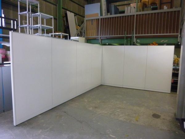 コマニー◆スチールパーティション◆L字型7枚セット◆H1790(mm)