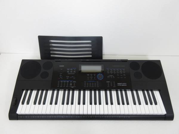 223) カシオ 電子キーボード 61標準鍵 ハイグレード CTK-6200 電子