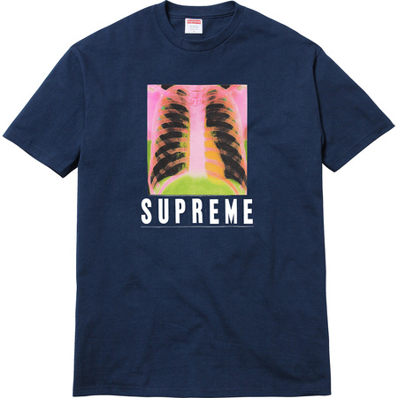 supreme X-ray Tee Navy　紺　L　完売　16aw