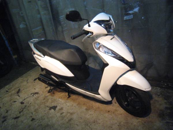 LEAD125　リード125　現行　JF45　5293キロ　事故車　現状実働