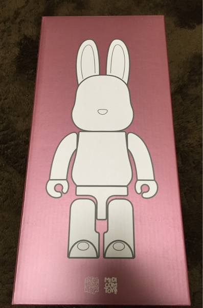 400% R@BBRICK ラブリック ピンク ベアブリック BE@RBRICK 即決 R