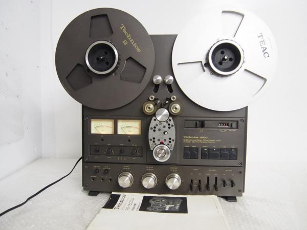  Technics オープンリールデッキ RS-1500U U-38 46E1E-4(オープンリールデッキ)｜売買されたオークション情報、yahooの商品情報をアーカイブ公開 - オークファン オープンリールデッキ