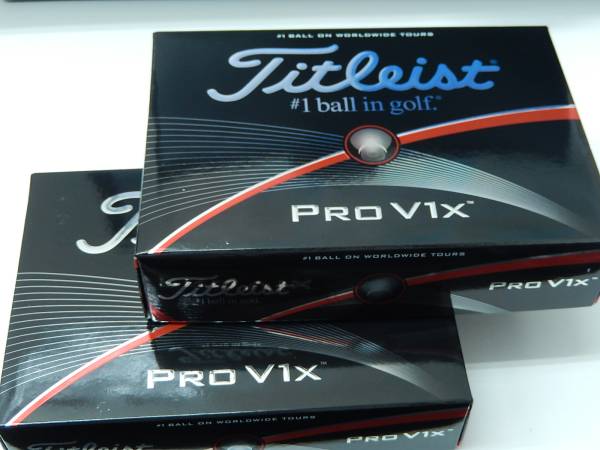新品 タイトリスト PRO プロV1x ボール 2ダース プレイNO「29」 新