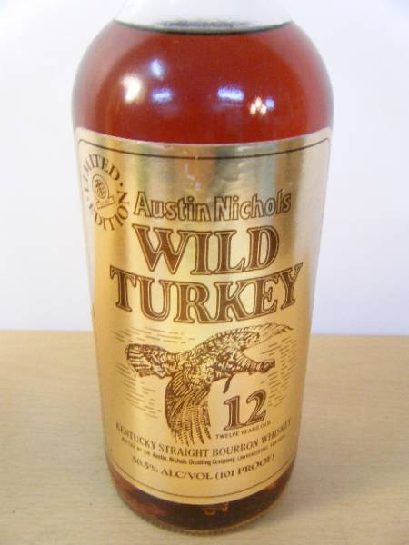 ワイルドターキー yふ4☆箱付 WILD TURKEY ワイルドターキー 12年/古酒