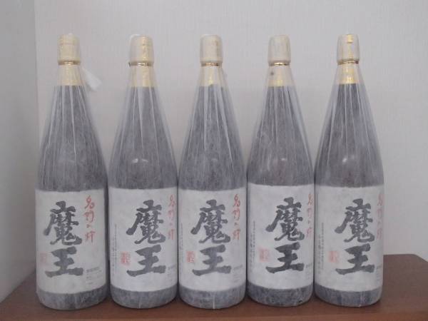 本格芋焼酎 魔王 1800ml 5本セット 未開栓 A181 ☆ 【公式通販】