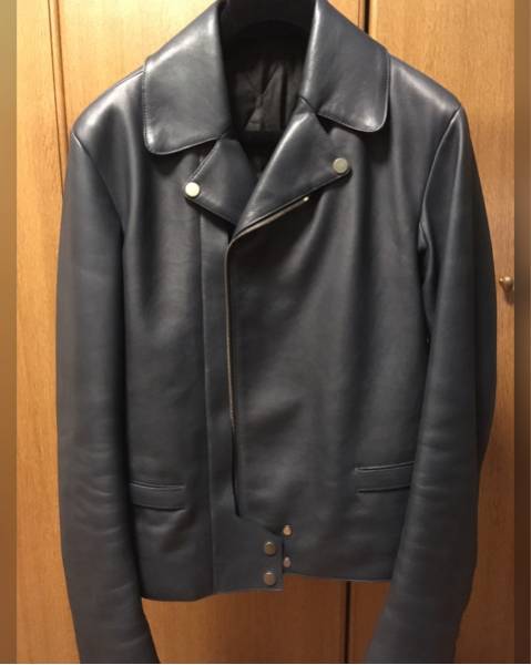 美品 BALENCIAGA レザーダブルライダース 15aw 44 バレンシアガ