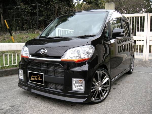 エアロパーツ/フロントスポイラー/タント エグゼ カスタム前期