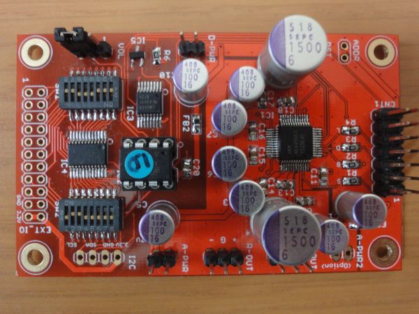 やなさん　AK4490S DAC基板　ヤナソフト