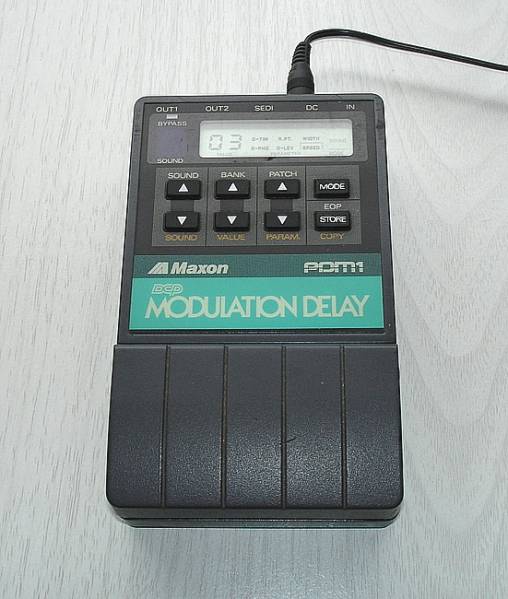 Maxon PDM1 MODULATION DELAY 本体 箱付 PDM1 Maxon MODULATION DELAY maxon Modulation Delay PDM-1