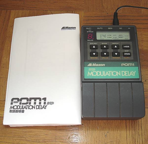 PDM1 Maxon MODULATION DELAY maxon Modulation Delay PDM-1
